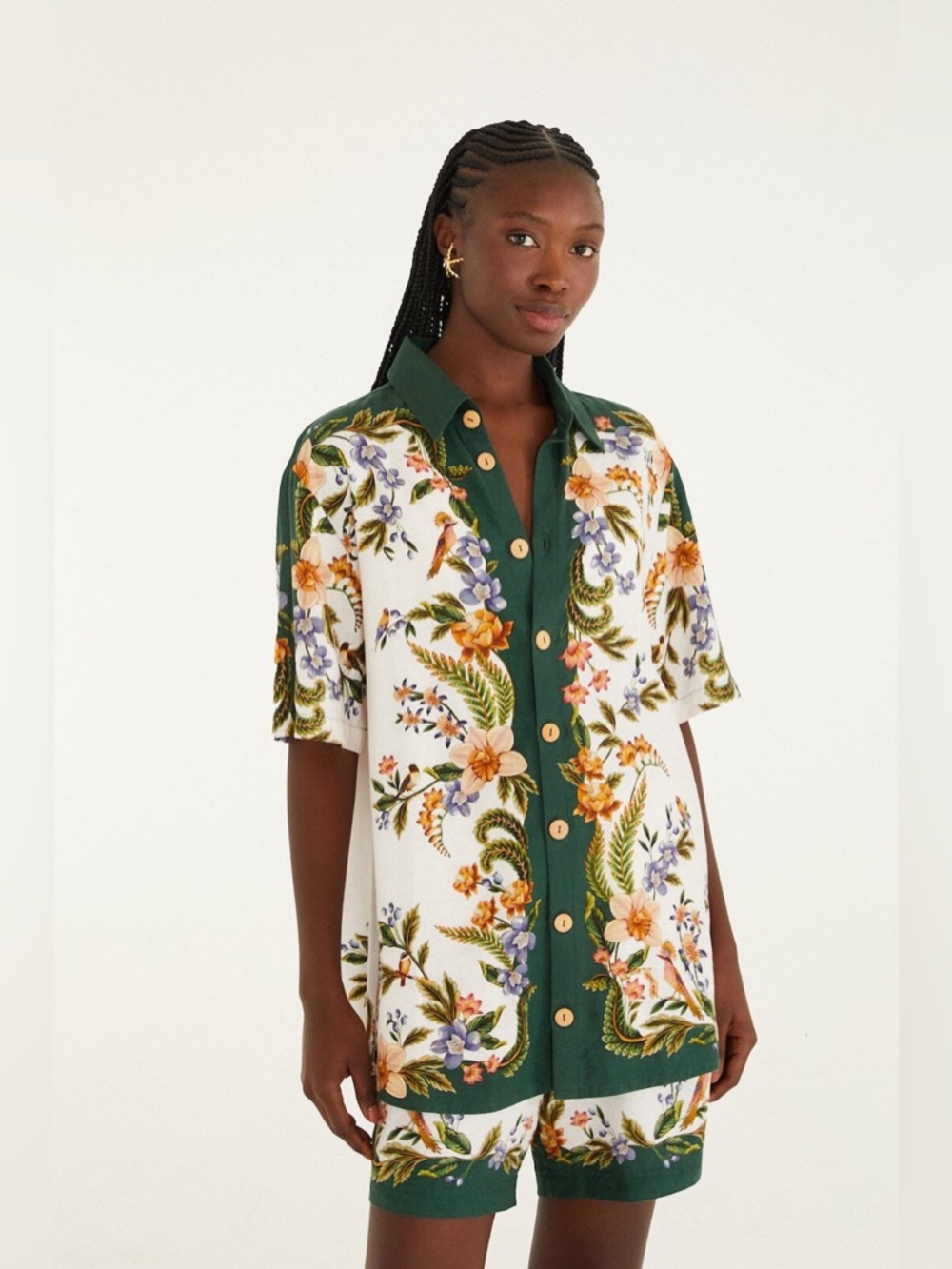 FARM RIO Sand Nature Lenzing™ Ecovero™ Euroflax™ Shirt